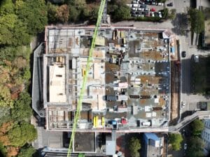 Drohnenansicht Markt Carré Weingarten Aufsicht vom 17.09.2026